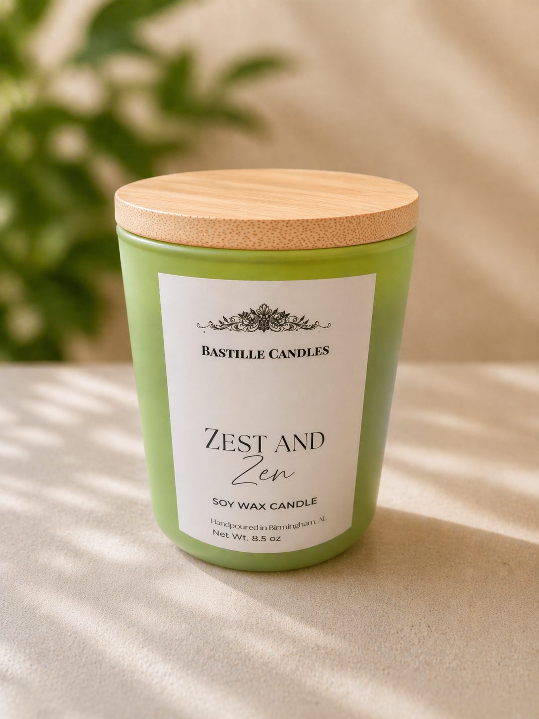 Zest and Zen Soy Candle