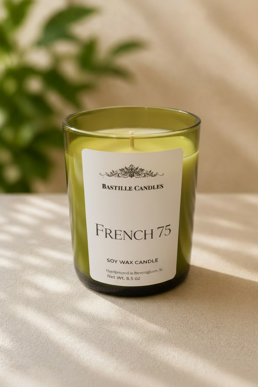 French 75 - wine bottle vessel